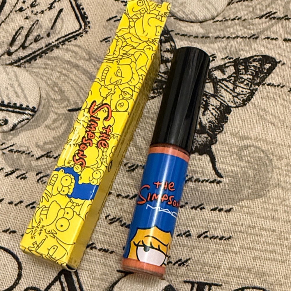 MAC Cosmetics The Simpsons Lip Gloss - Orange